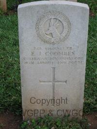 Dar Es Salaam War Cemetery - Coombes, E J